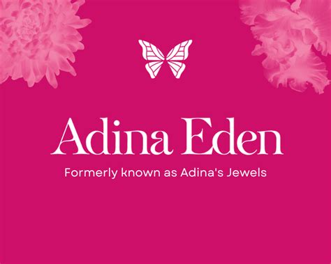 adina jewels|ADINA’S JEWELS IS NOW ADINA EDEN! – Adina Eden.